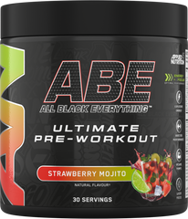 ABE PRE-WORKOUT ALL BLACK EVERYTHING