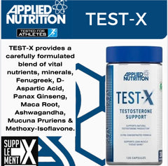 APPLIED NUTRITION TEST-X WITH FREE MILK THISTLE