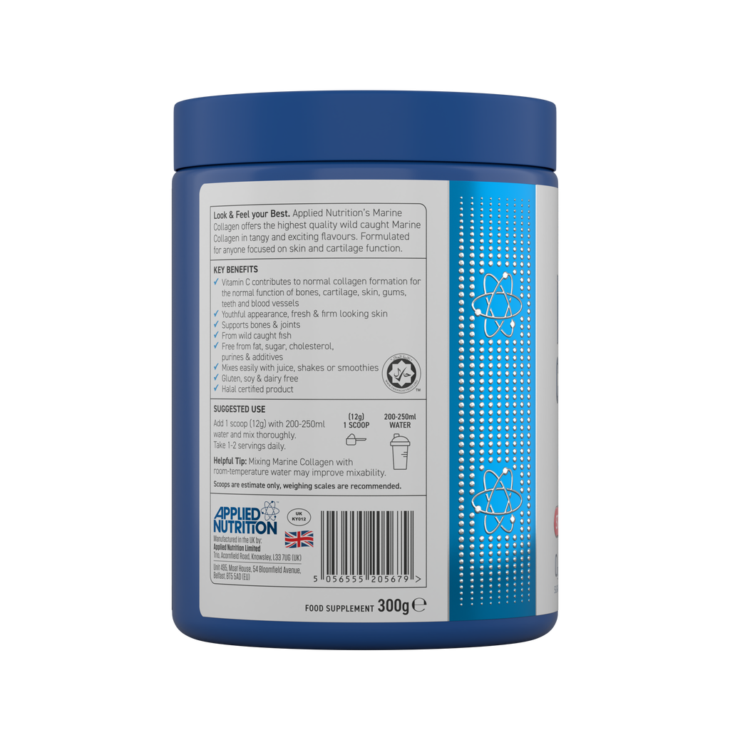 APPLIED NUTRITION MARINE COLLAGEN (25servings, Free shaker)