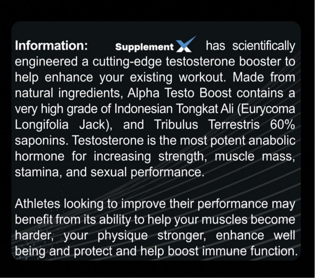 ALPHA TESTO BOOST (90 caps)