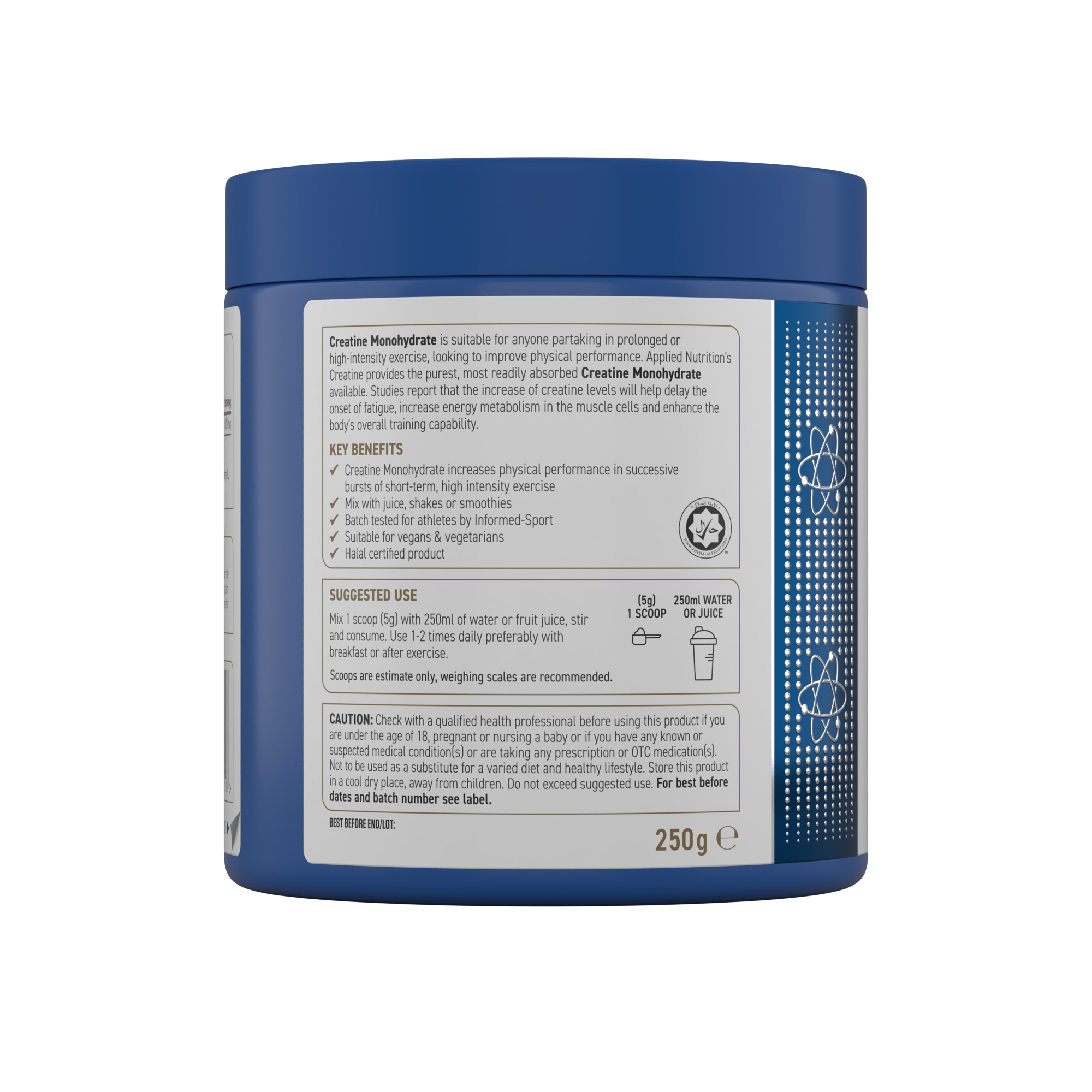 CREATINE MONOHYDRATE 250G