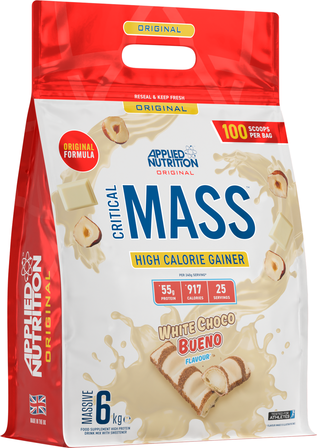 APPLIED NUTRITION ORIGINAL FORMULA - CRITICAL MASS 6KG