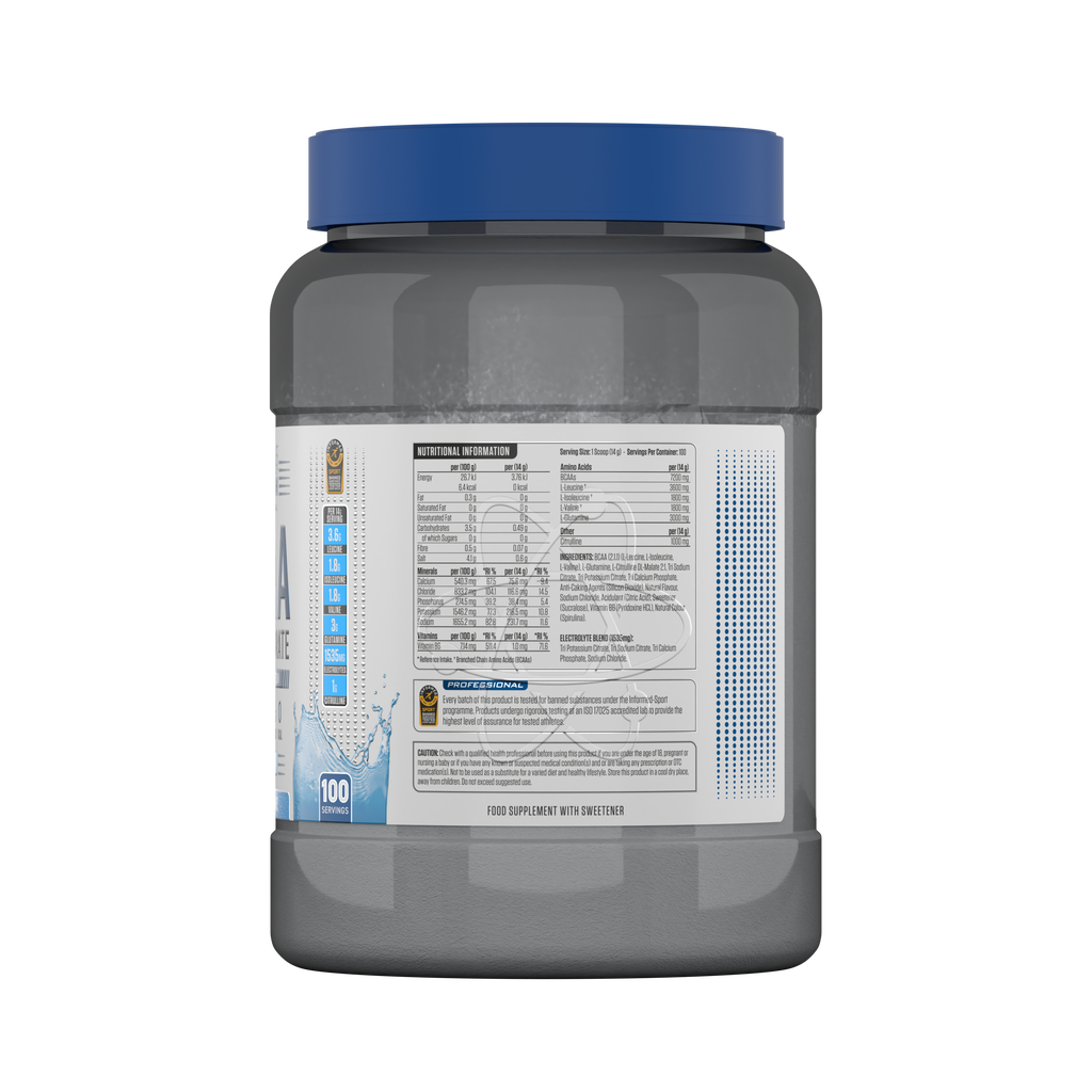 APPLIED NUTRITION BCAA AMINO HYDRATE 1.4kg/100servings