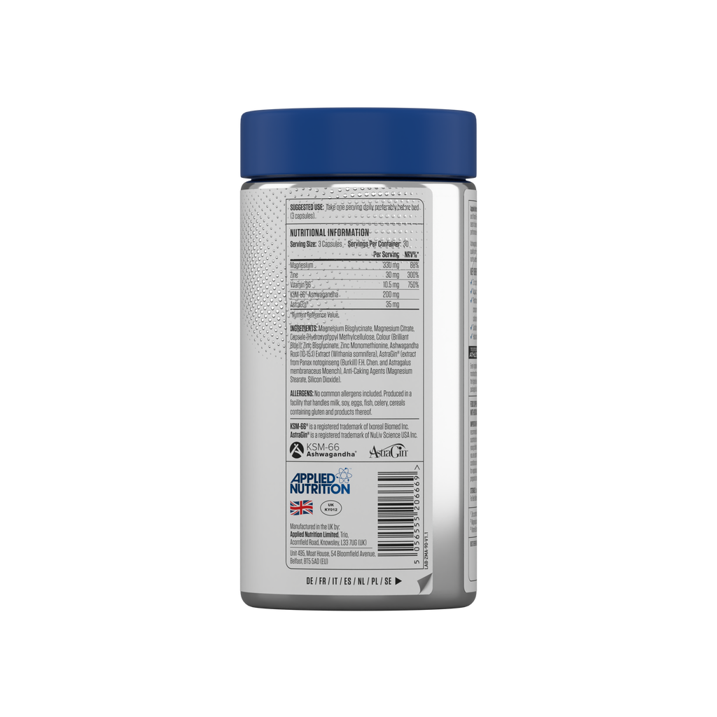 APPLIED NUTRITION ZMA PROFESSIONAL 60 CAPSULES