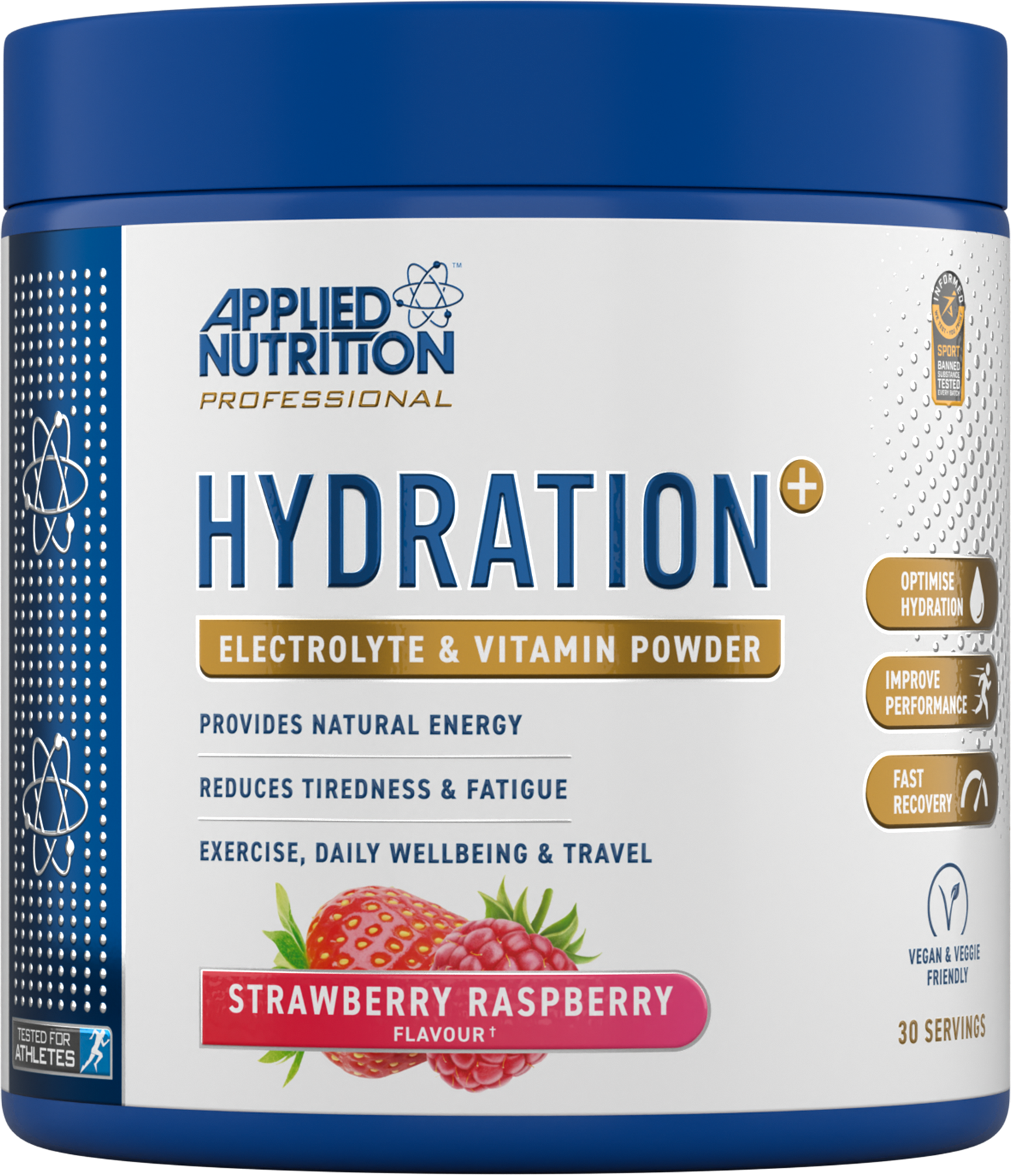 Hydration+ complete electrolyte and vitamin powder 240g (30servings)