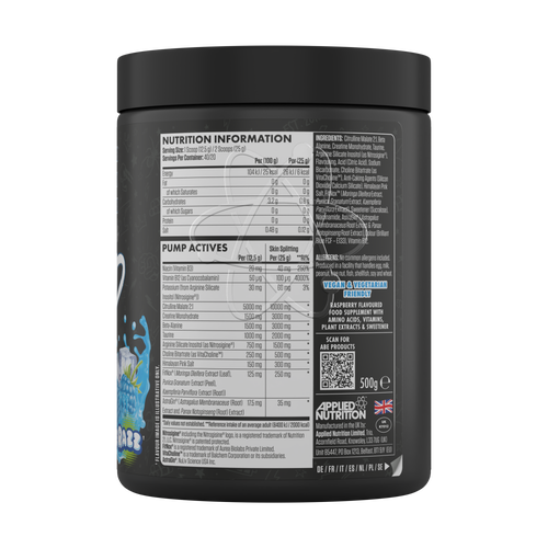 ABE Pump - Zero Stim Pre-Workout (500g)