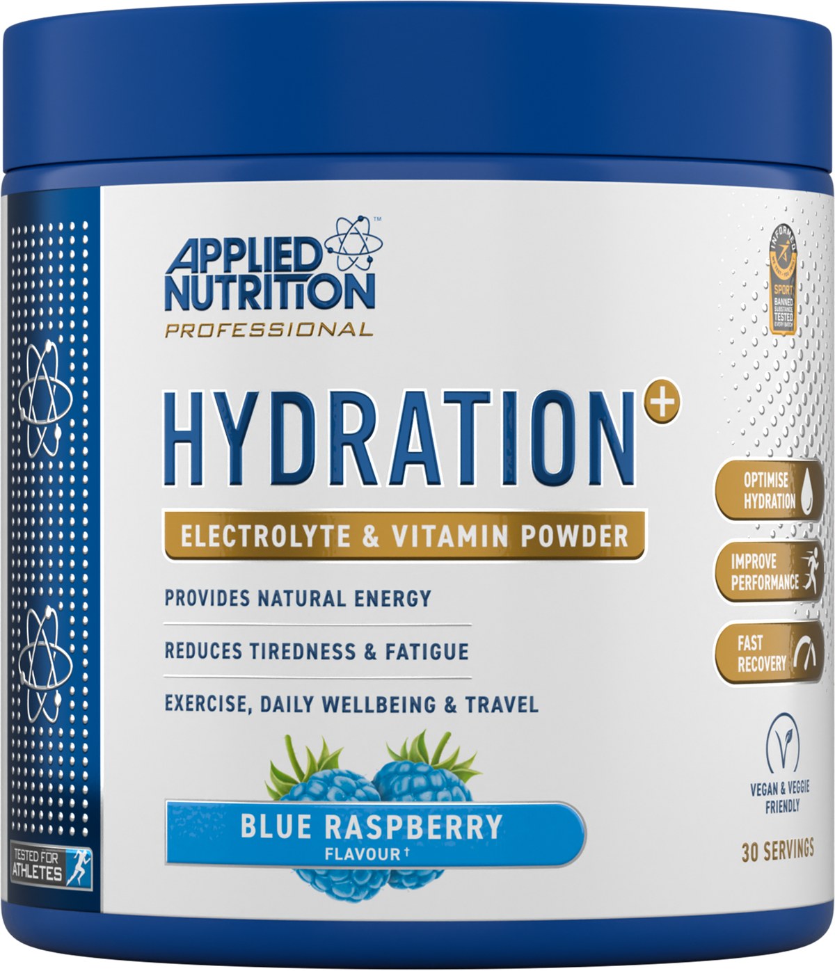 Hydration Powder Ingredients Hydration+ complete electrolyte and vitamin powder 240g (30servings ...