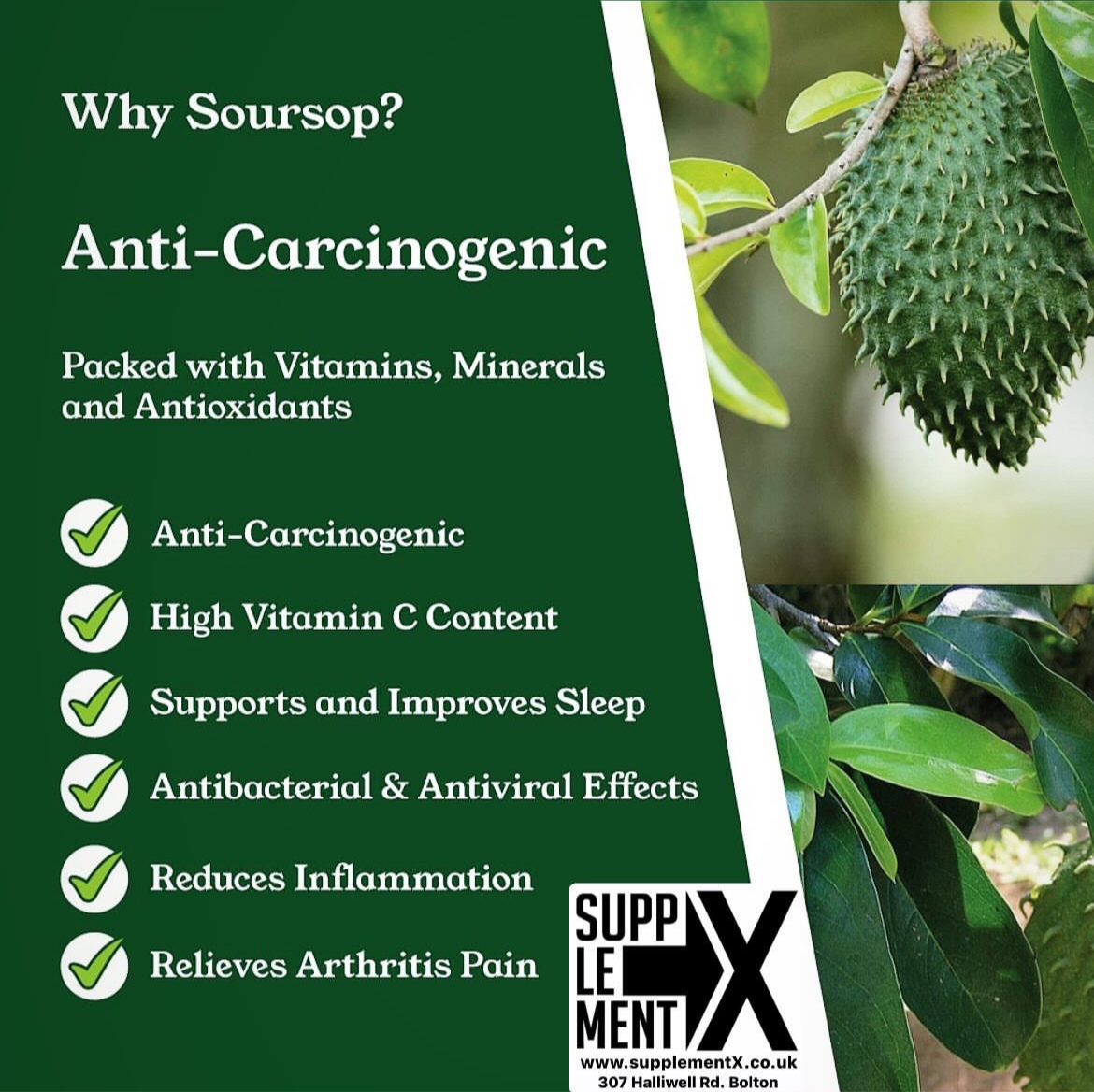 SOURSOP CAPSULES (60caps)