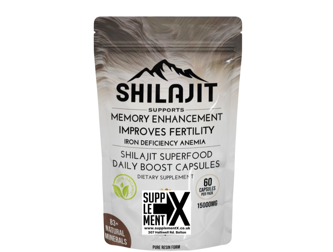 100% PURE SHILAJIT (60caps) 1500mg