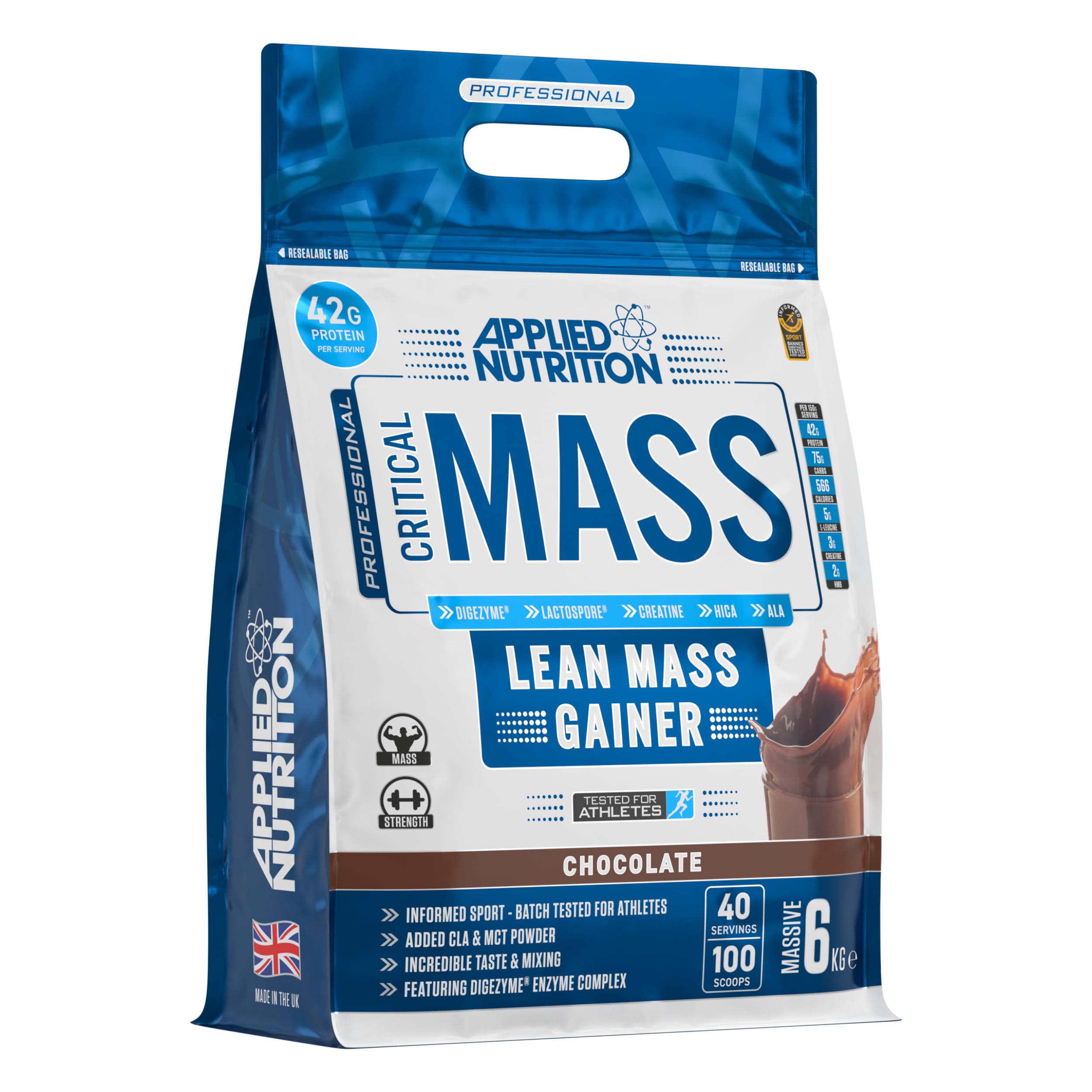 APPLIED NUTRITION PROFESSIONAL LEAN MASS GAINER 6kg