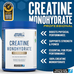 APPLIED NUTRITION CREATINE MONOHYDRATE UNFLAVOURED