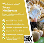 LIONS MANE (60caps) 2000mg