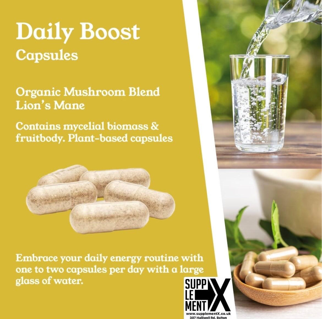 LIONS MANE (60caps) 2000mg