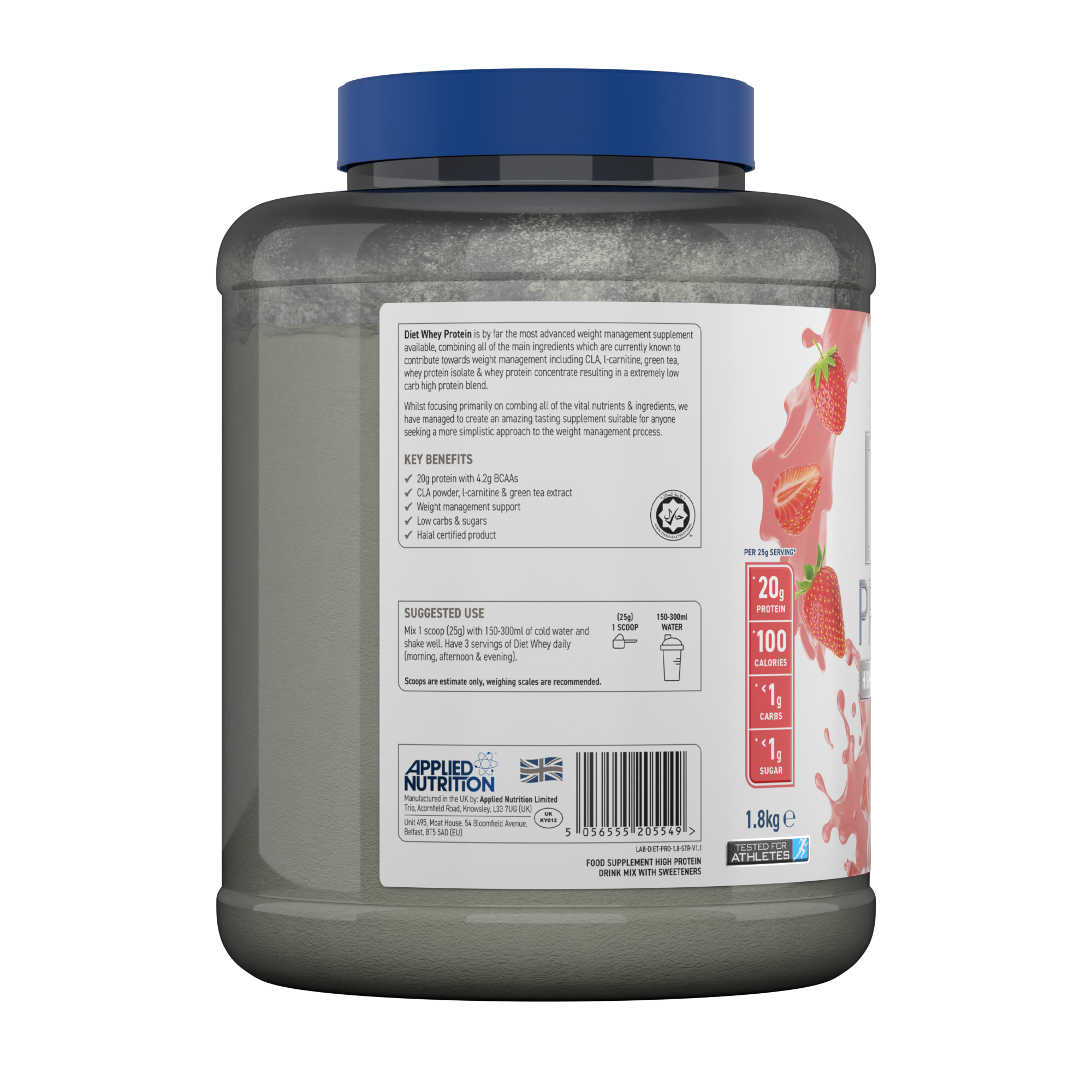 DIET PROTEIN(1.8KG 72 servings)