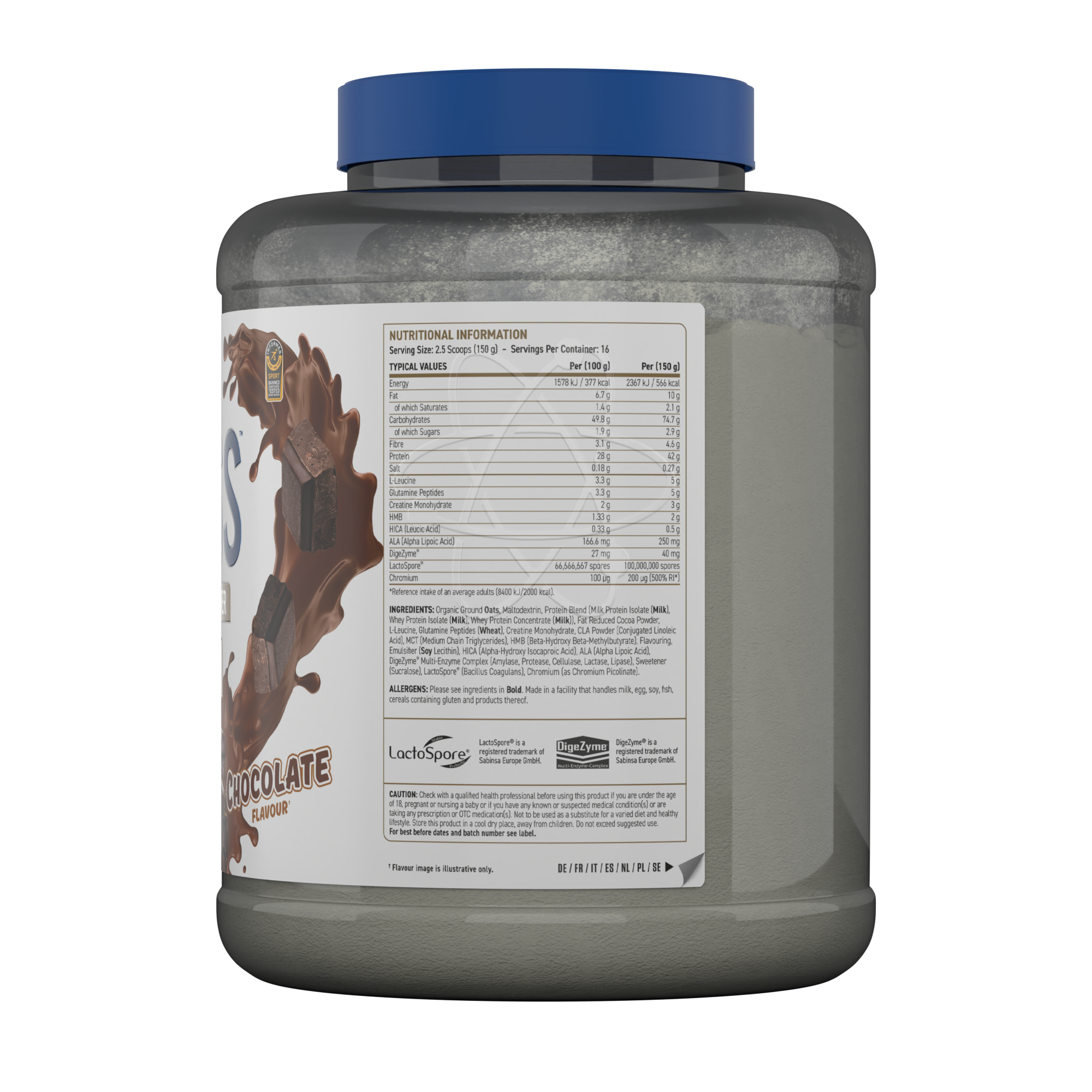 APPLIED NUTRITION LEAN MASS GAINER 2.4KG