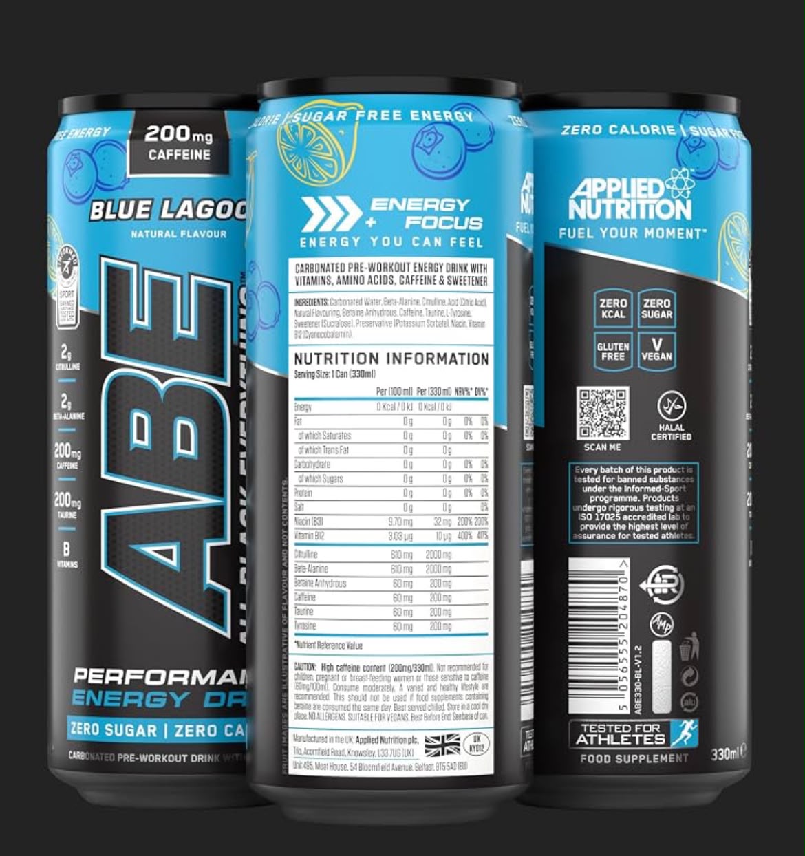 ABE - Performance Pre-Workout Cans