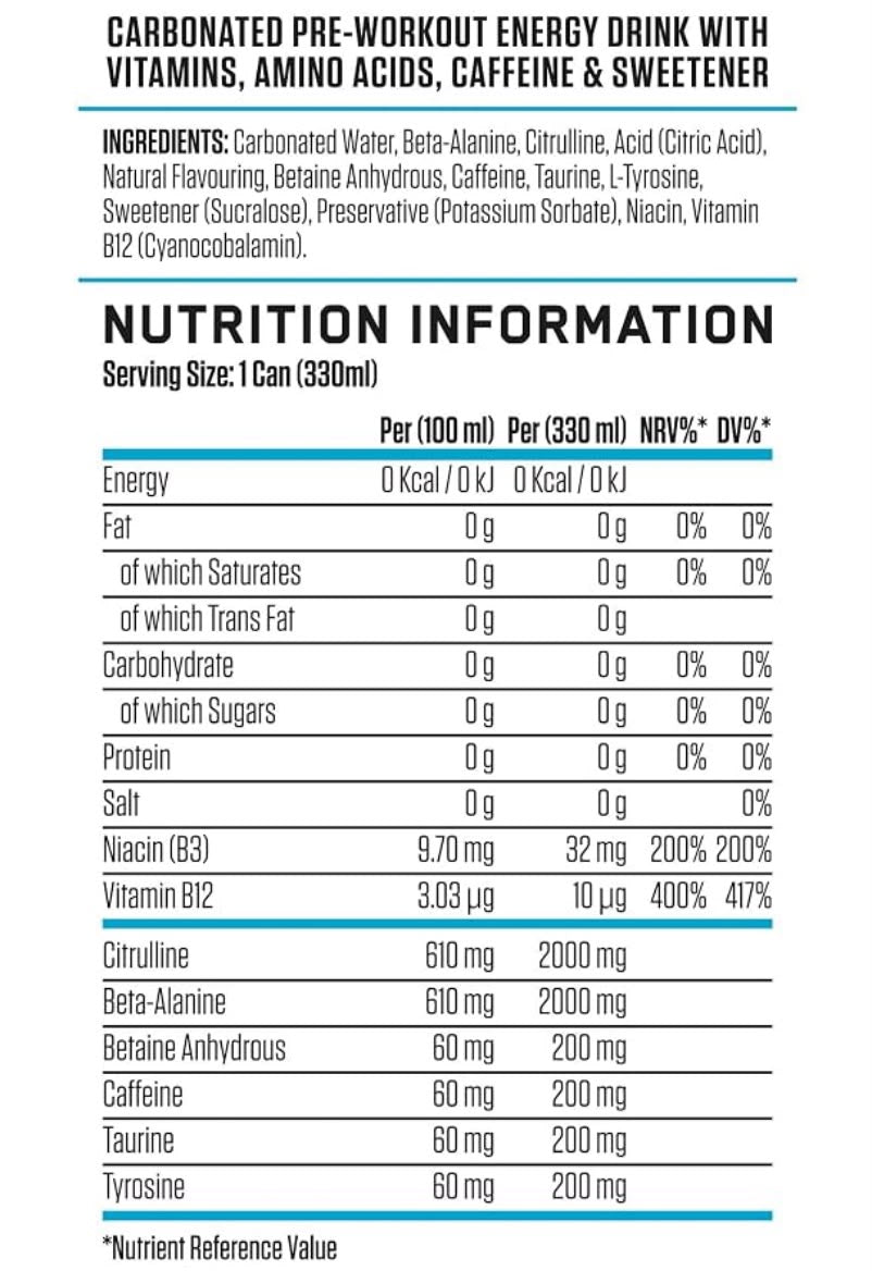 ABE - Performance Pre-Workout Cans