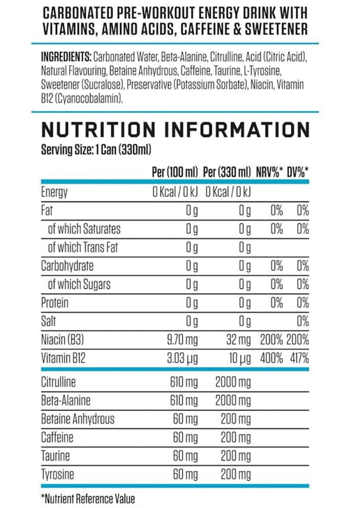 ABE - Performance Pre-Workout Cans
